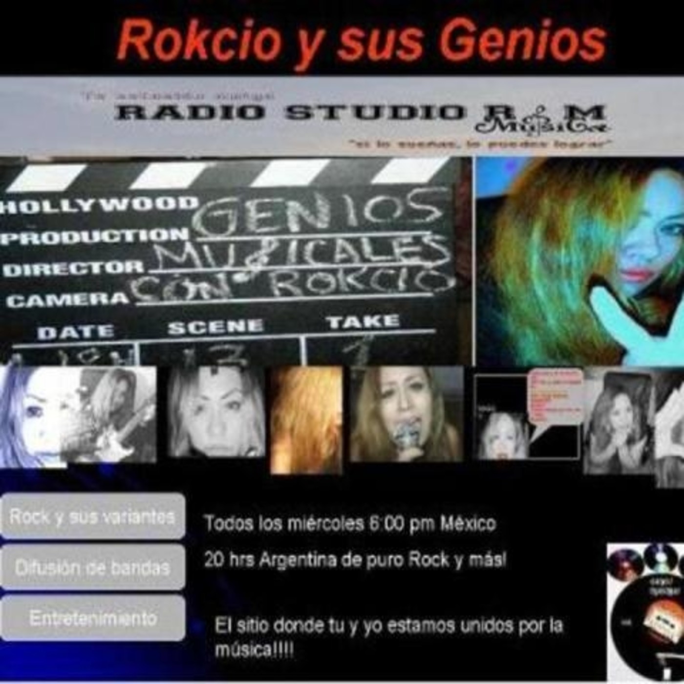 Podcast ROKCIO EN RADIOSTUDIO RSM