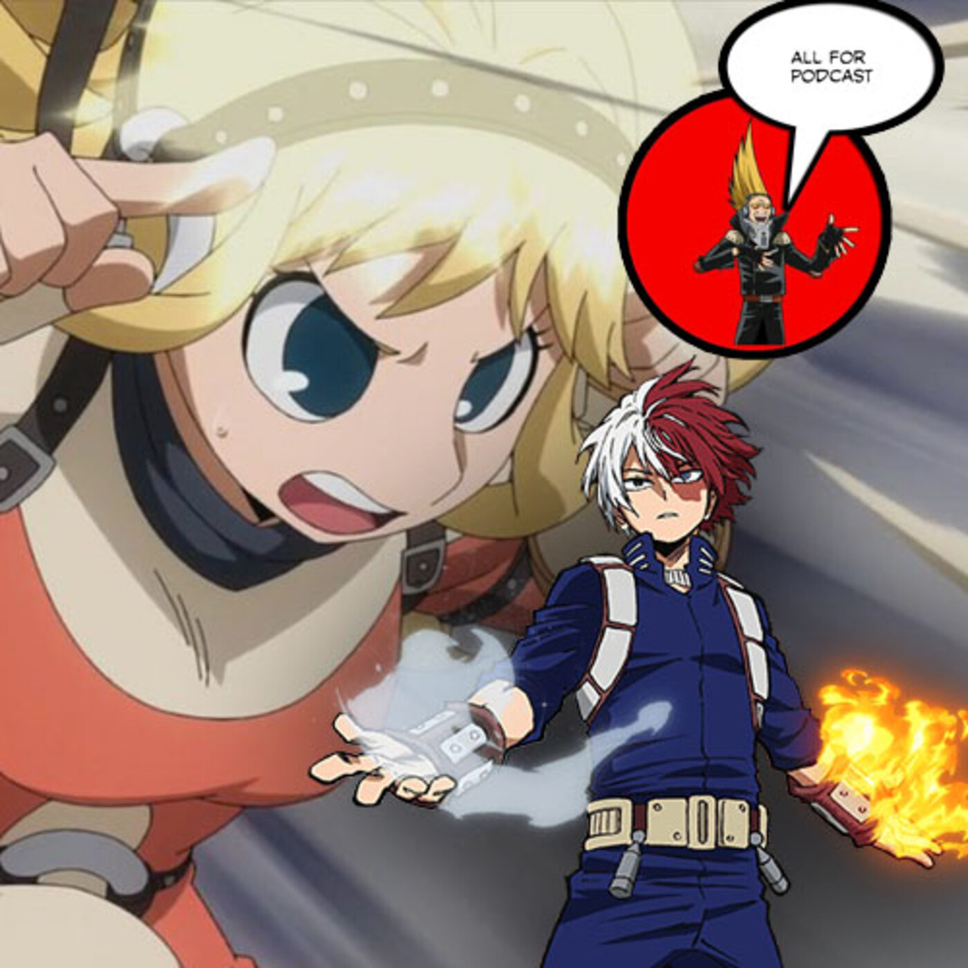All For Podcast EP.8 - ANÁLISIS del 5x08 de My Hero Academia – DEBATE Buenos y malos live-action. episode artwork
