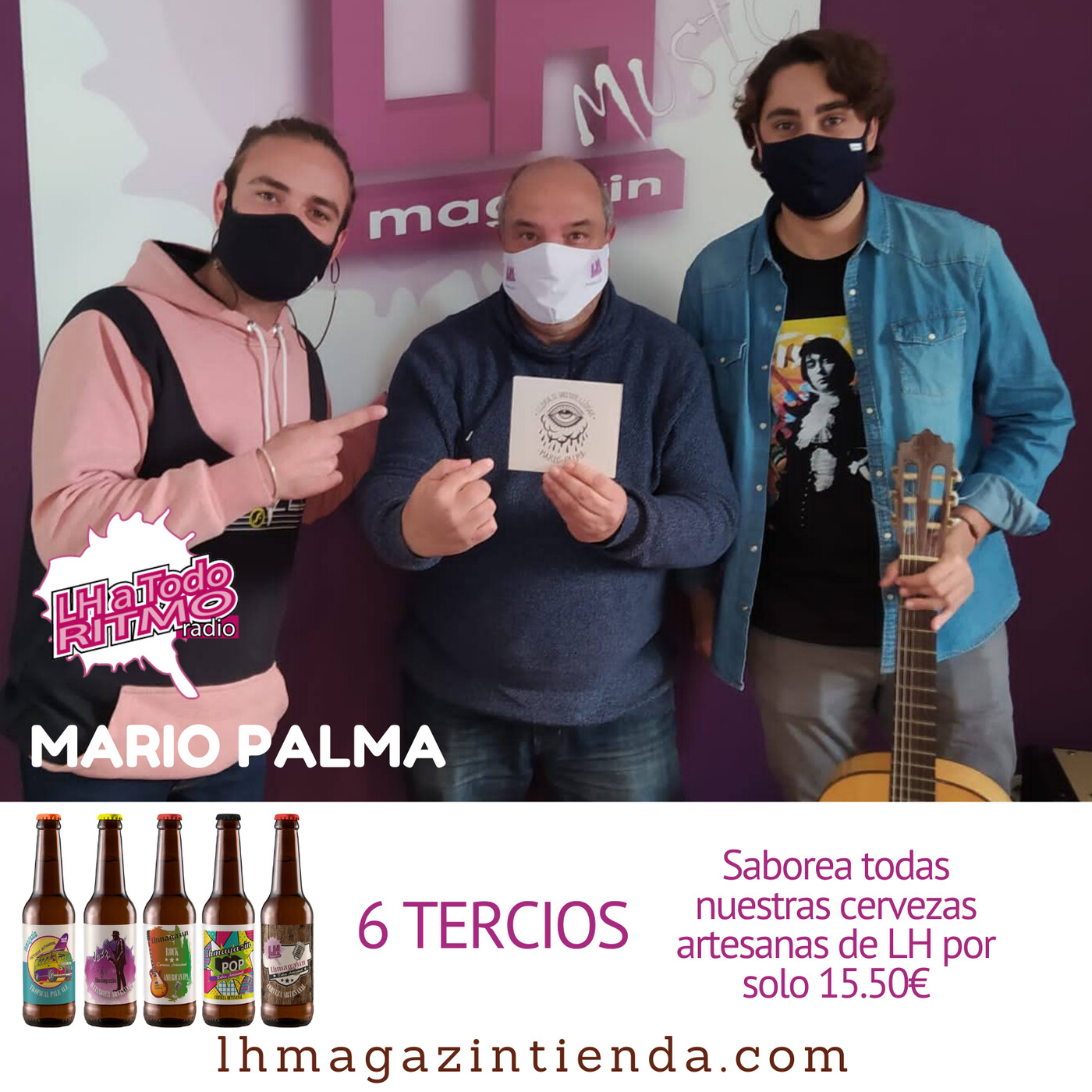 LH a Todo Ritmo - Mario Palma nos presenta su disco “Llora si hay que llorar” episode artwork