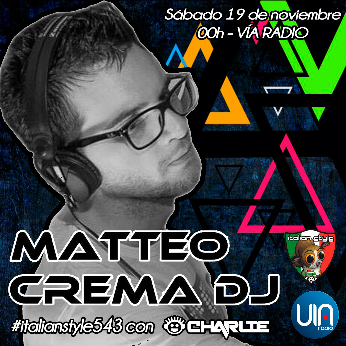 Italian style radio show 543 19/11/2016 parte 1 episode artwork