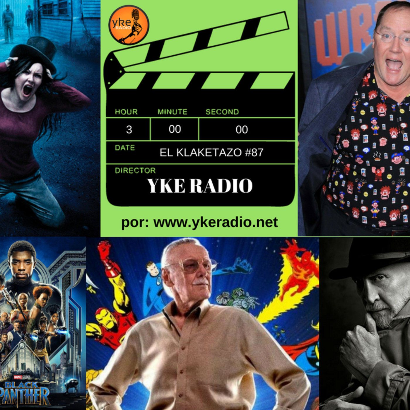 El Klaketazo #87: "Stan Lee, Frank Miller en La Mole 2018, Doctor Sueño y más" 02-02-18 episode artwork