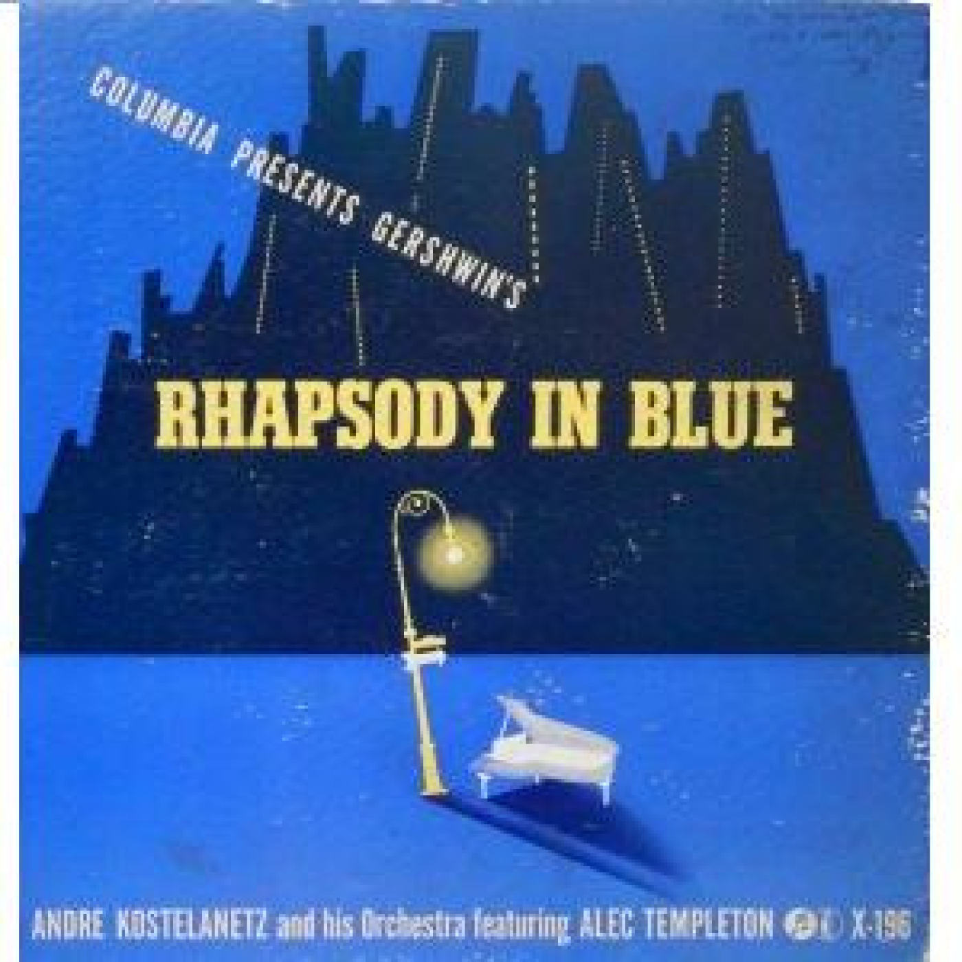 Rapsodie in blue.George Gershwin.Andre Kostelanetz Orchestra. 1941. episode artwork