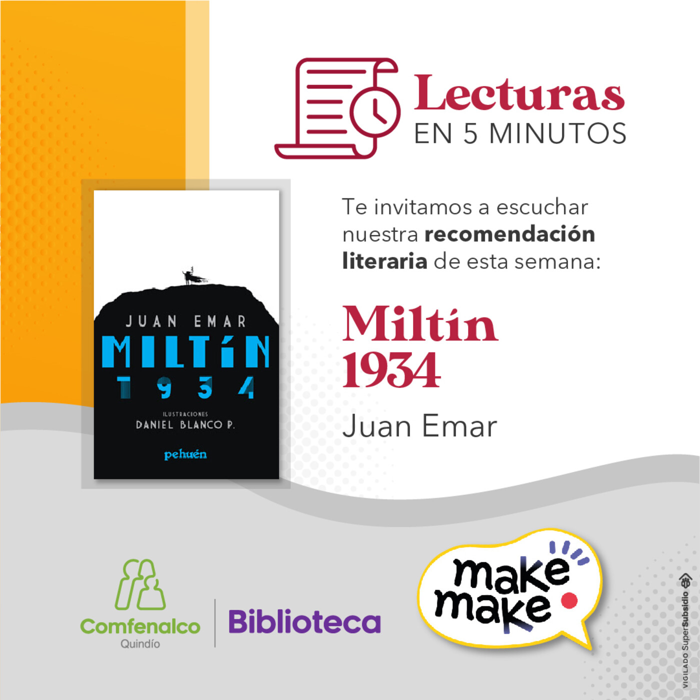 Lecturas en Cinco Minutos