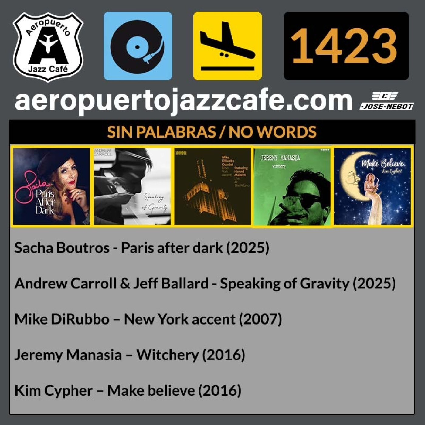 Aeropuerto Jazz Café 1423 episode artwork
