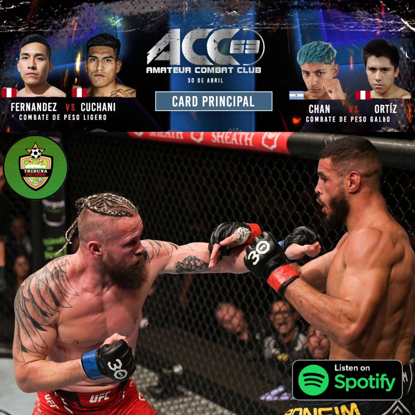 Podcast Picante MMA - Reporte del ACC 63 y las MMA en el mundo episode artwork