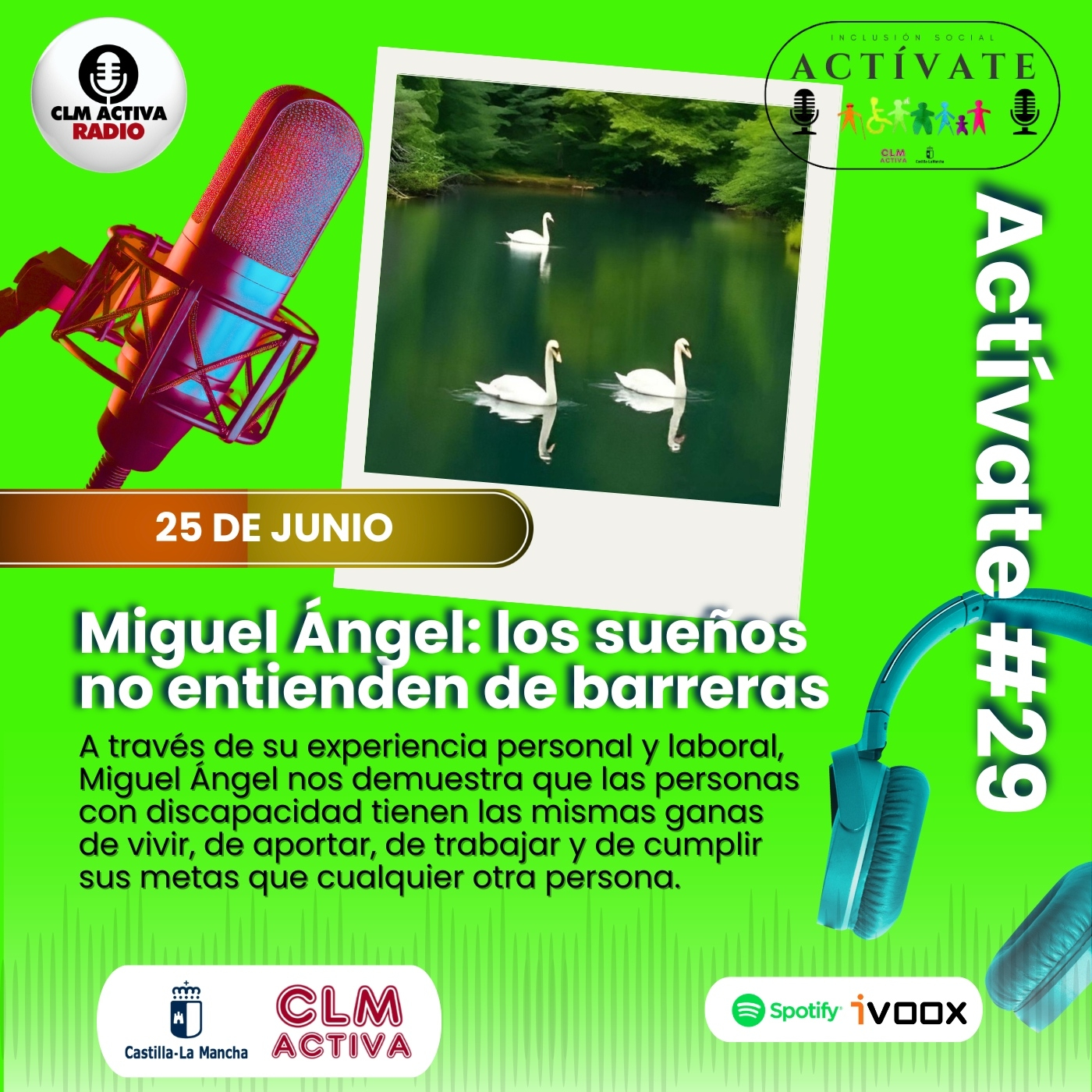 ACTIVATE   MIGUEL ANGEL LOS SUEÑOS NO ENTIENDEN DE BARRERAS episode artwork
