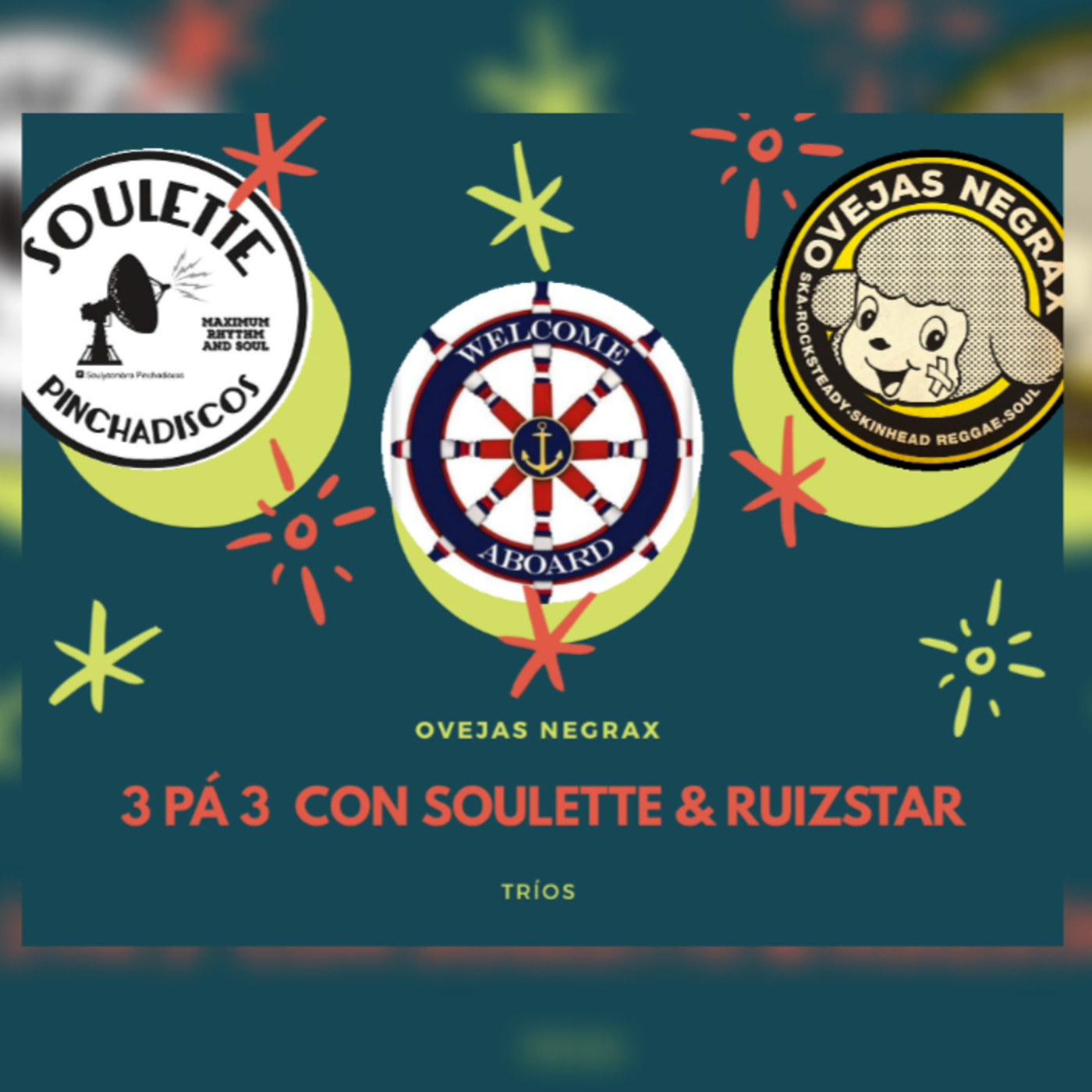 Ovejas Negrax / 3 Pá 3 (con Soulette & RuizStar) #144 episode artwork