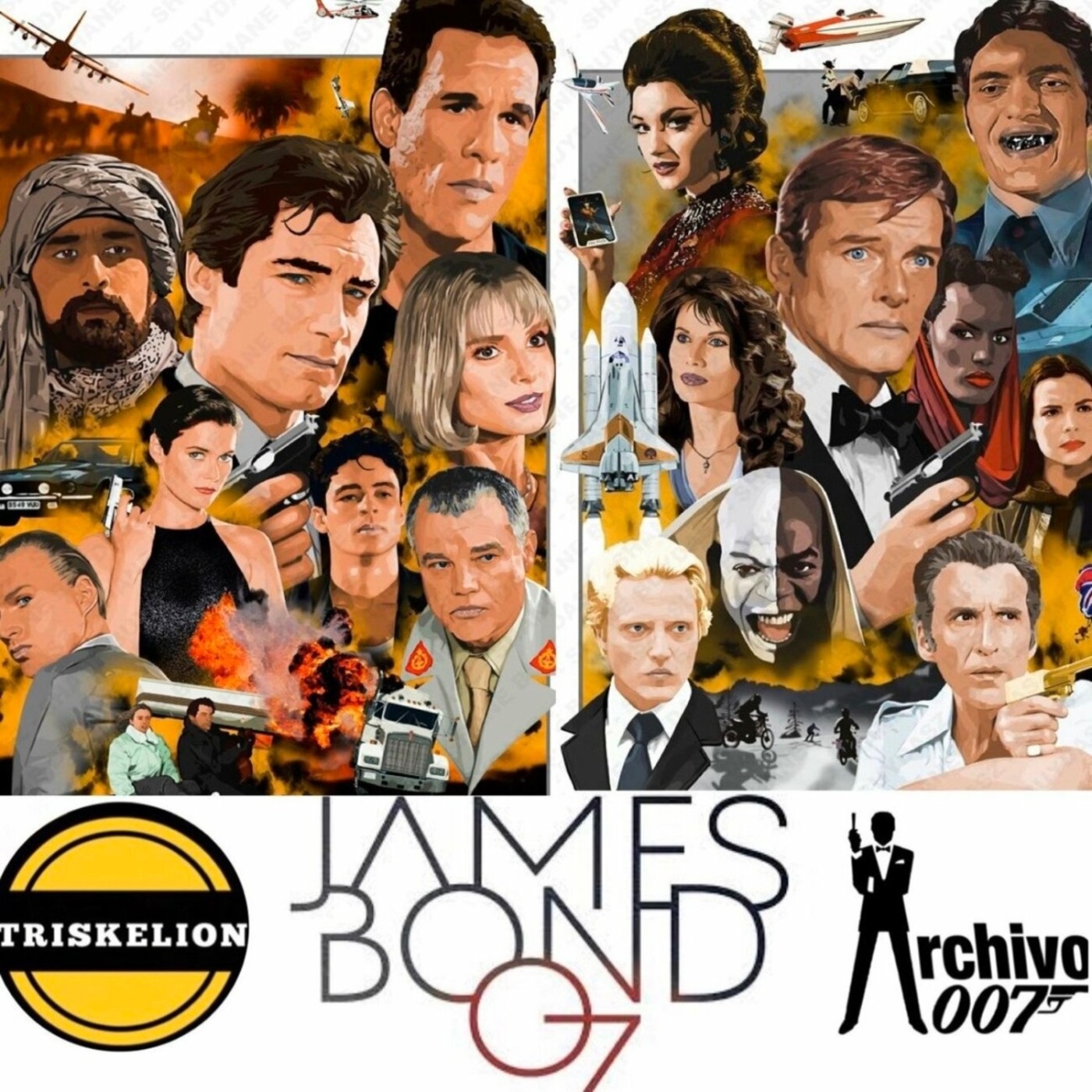 El Triskelion 3x02: "ESPECIAL JAMES BOND (Ciclos Roger Moore/ Timothy Dalton) PART.1"