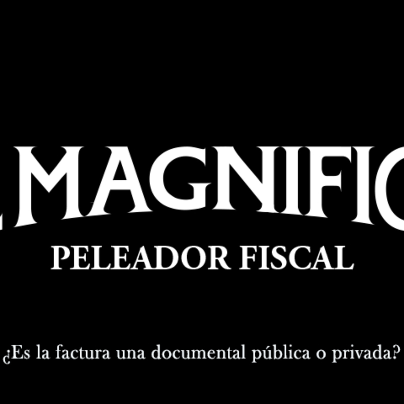 El magnifico: Peleador fiscal