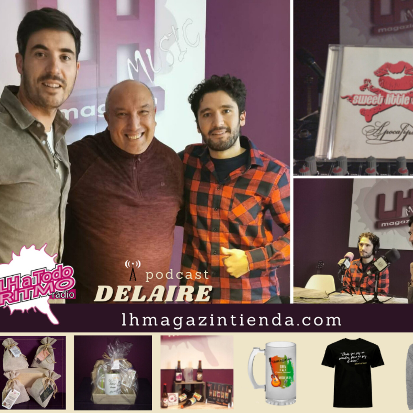 LH a Todo Ritmo - Delaire se pasan por el programa para presentarnos su single “Tribunal” episode artwork