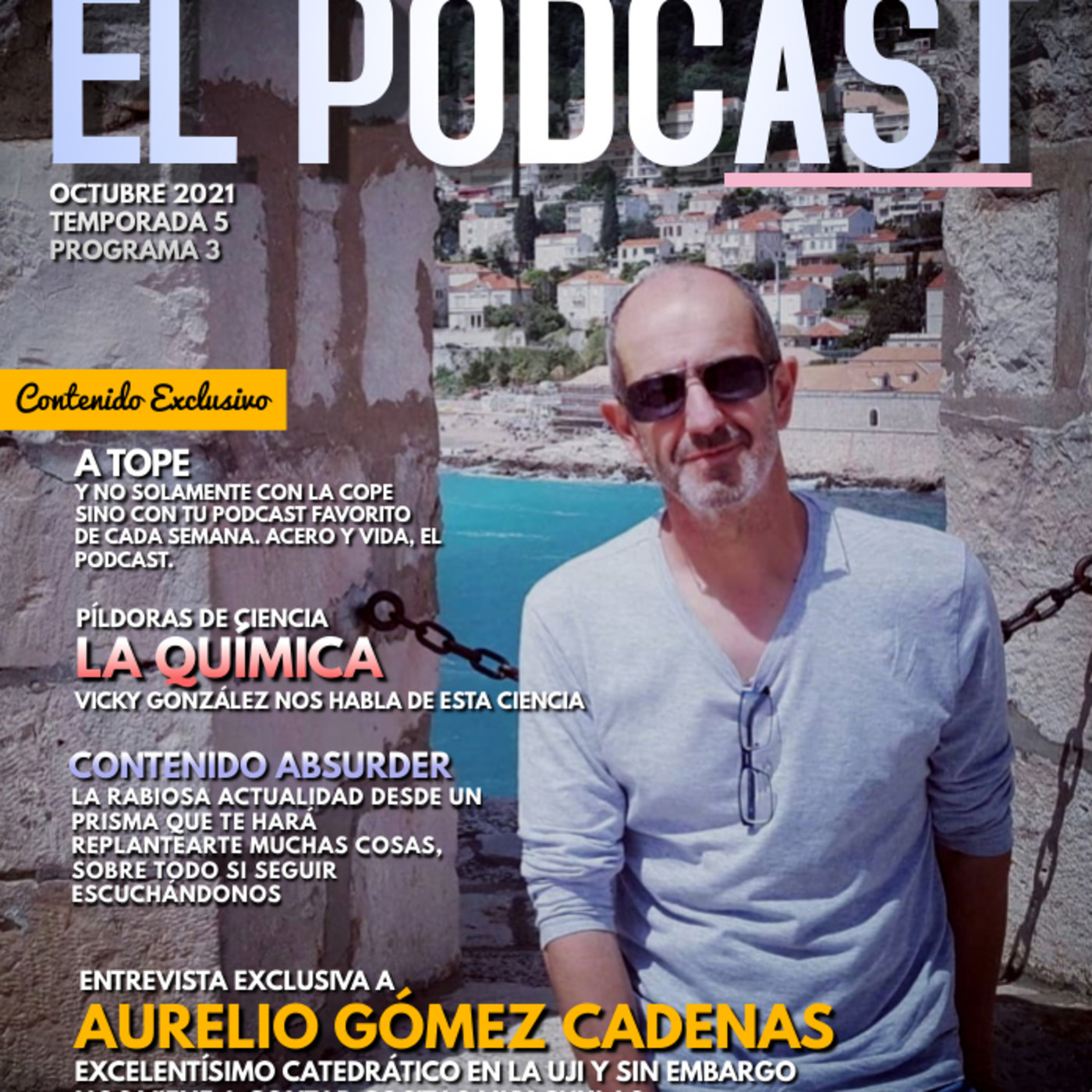 Acero y Vida. 5x03.Aurelio Gómez Cadenas.Biología,Química episode artwork