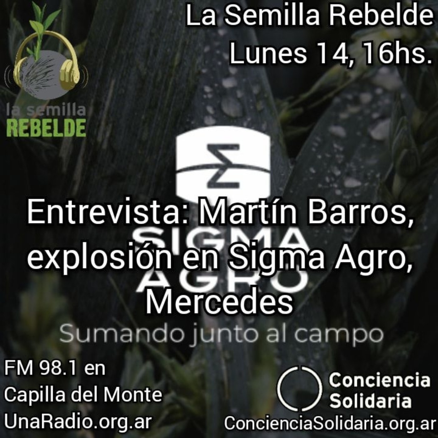 ¡#LaSemillaRebelde! 14.10.19