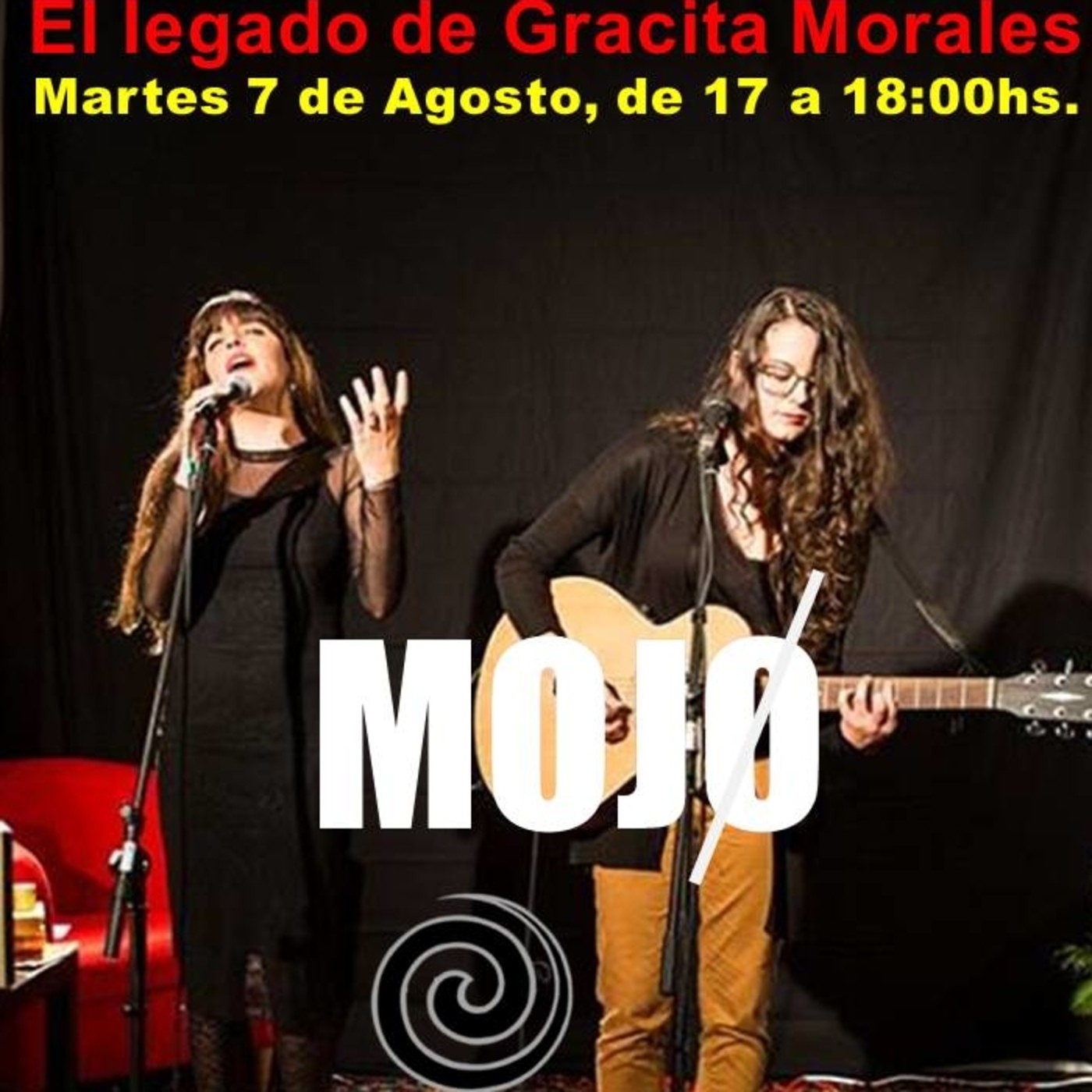 MOJO en El legado de Gracita Morales, 7-8-18 Radiopolis 92.3Fm Sevilla