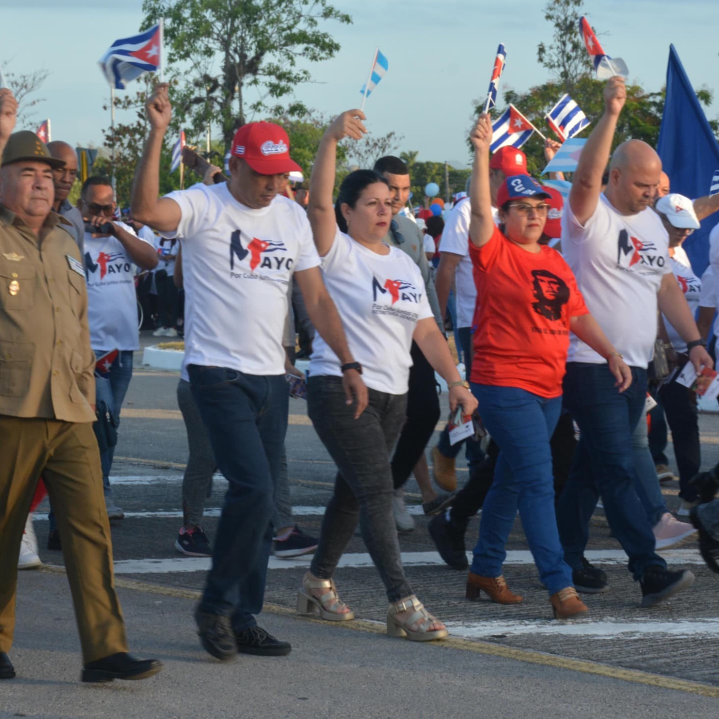 Vibró la Plaza del Che este Primero de Mayo