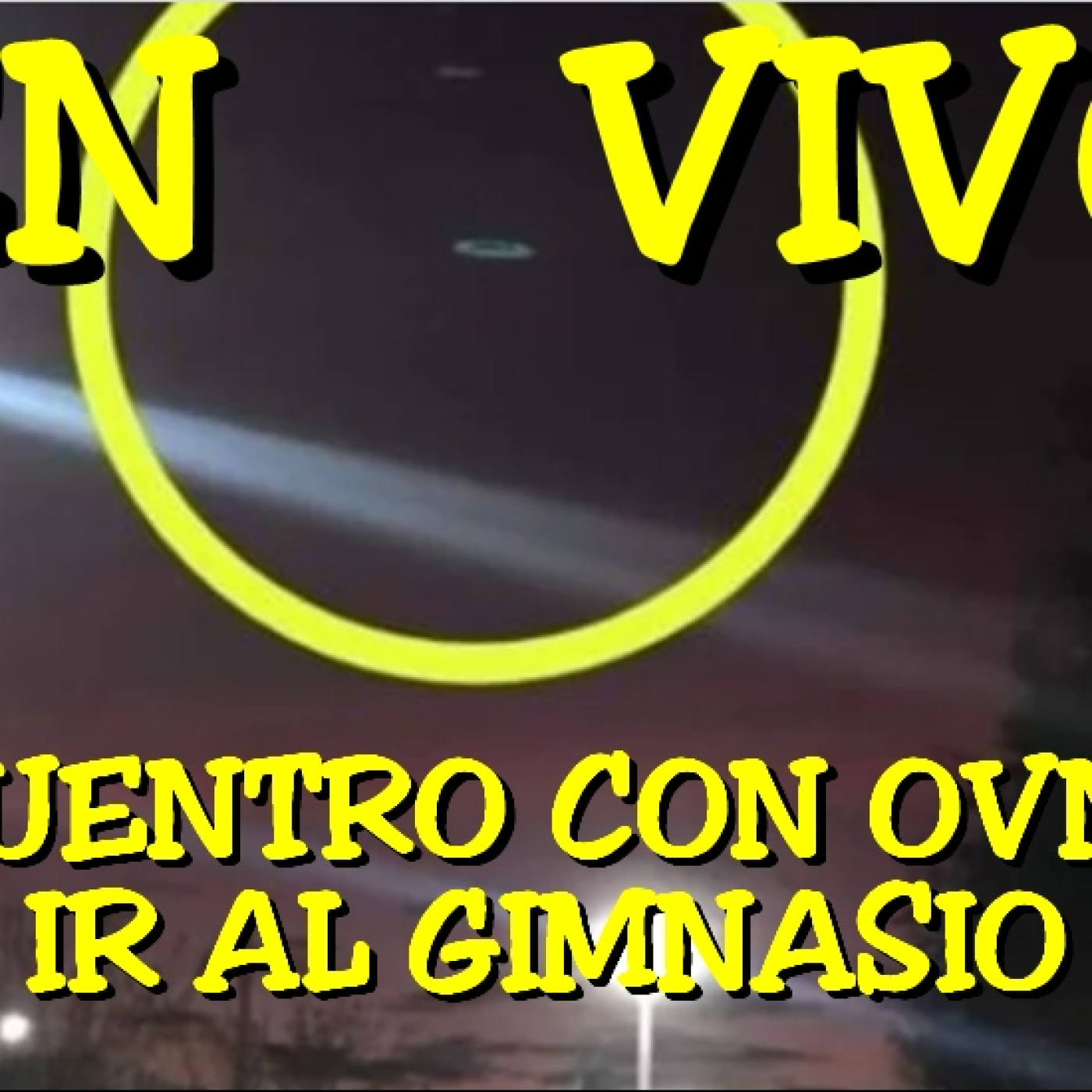 Los desvelados - 2024 - encuentro con ovni al ir al gimnasio