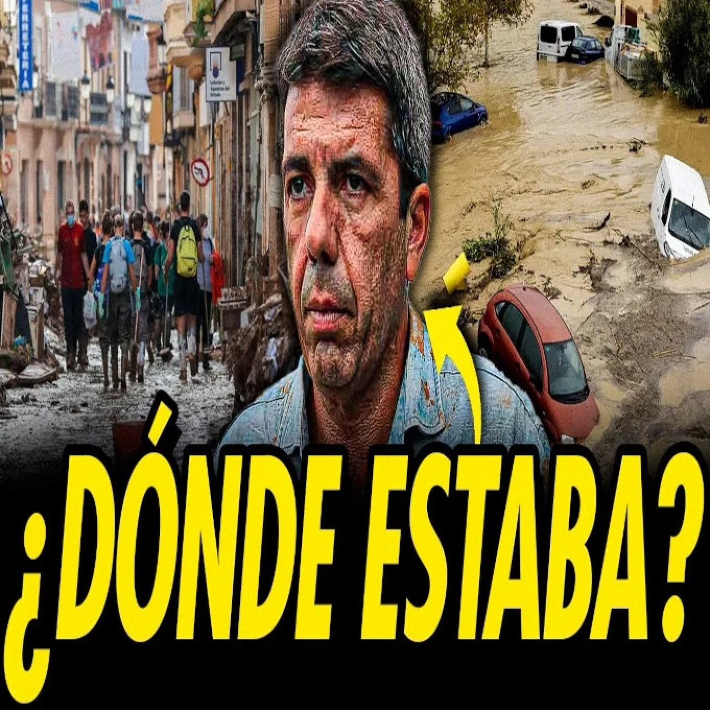 dónde estaba carlos mazón durante la emergencia en valencia?