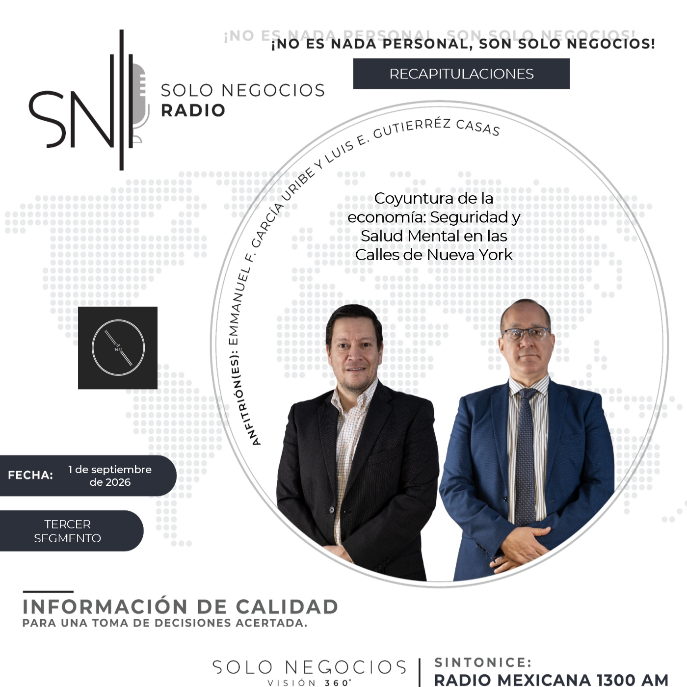 [SNR] Tercer segmento de Solo Negocios Radio del 1 de septiembre de 2026 episode artwork