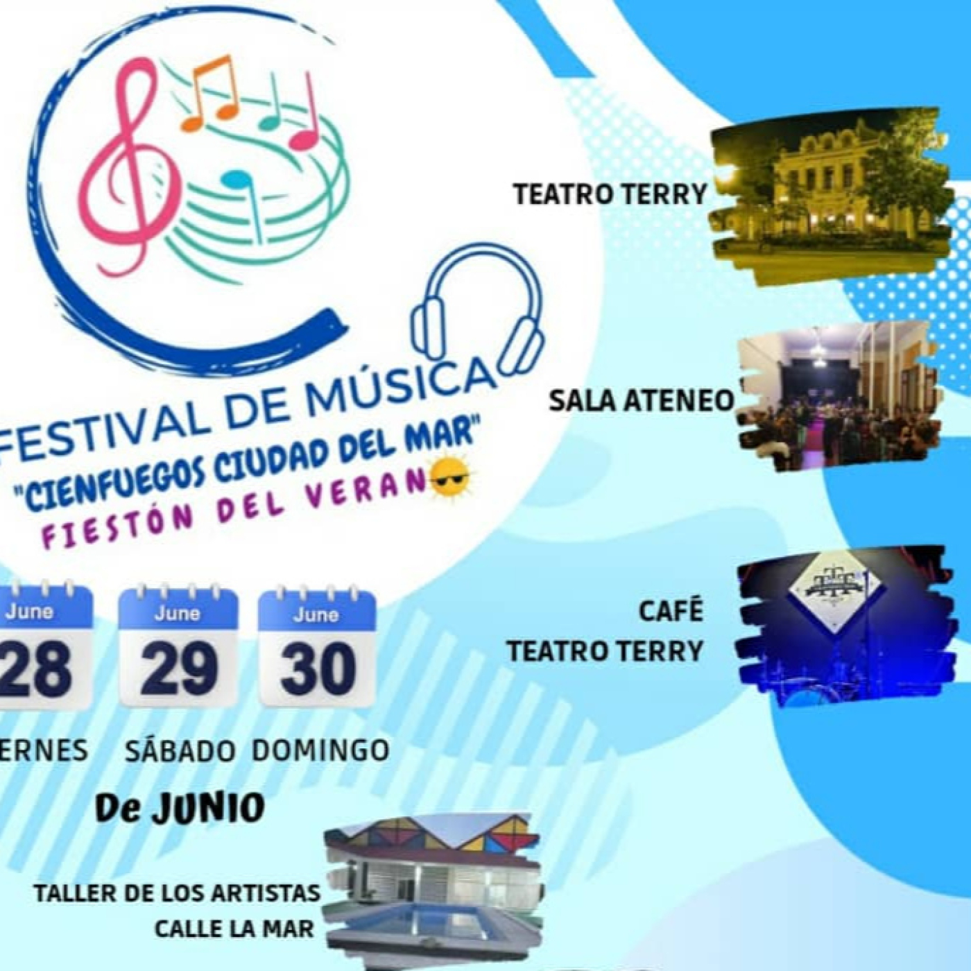 Festival de Música Cienfuegos Ciudad del Mar dará inicio al verano