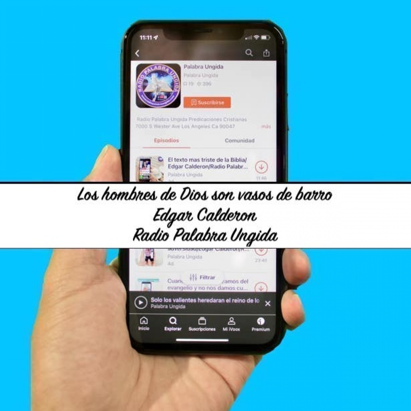 Los hombres de Dios son vasos de barro/Edgar Calderon/Radio Palabra Ungida episode artwork