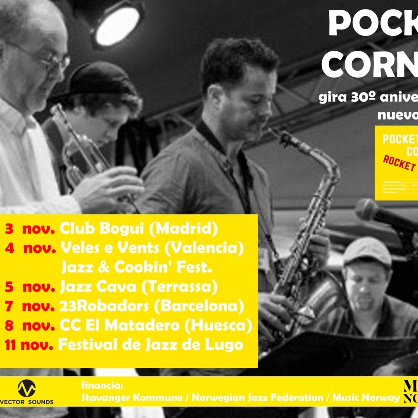 HDO 186. En concierto con… Pocket Corner