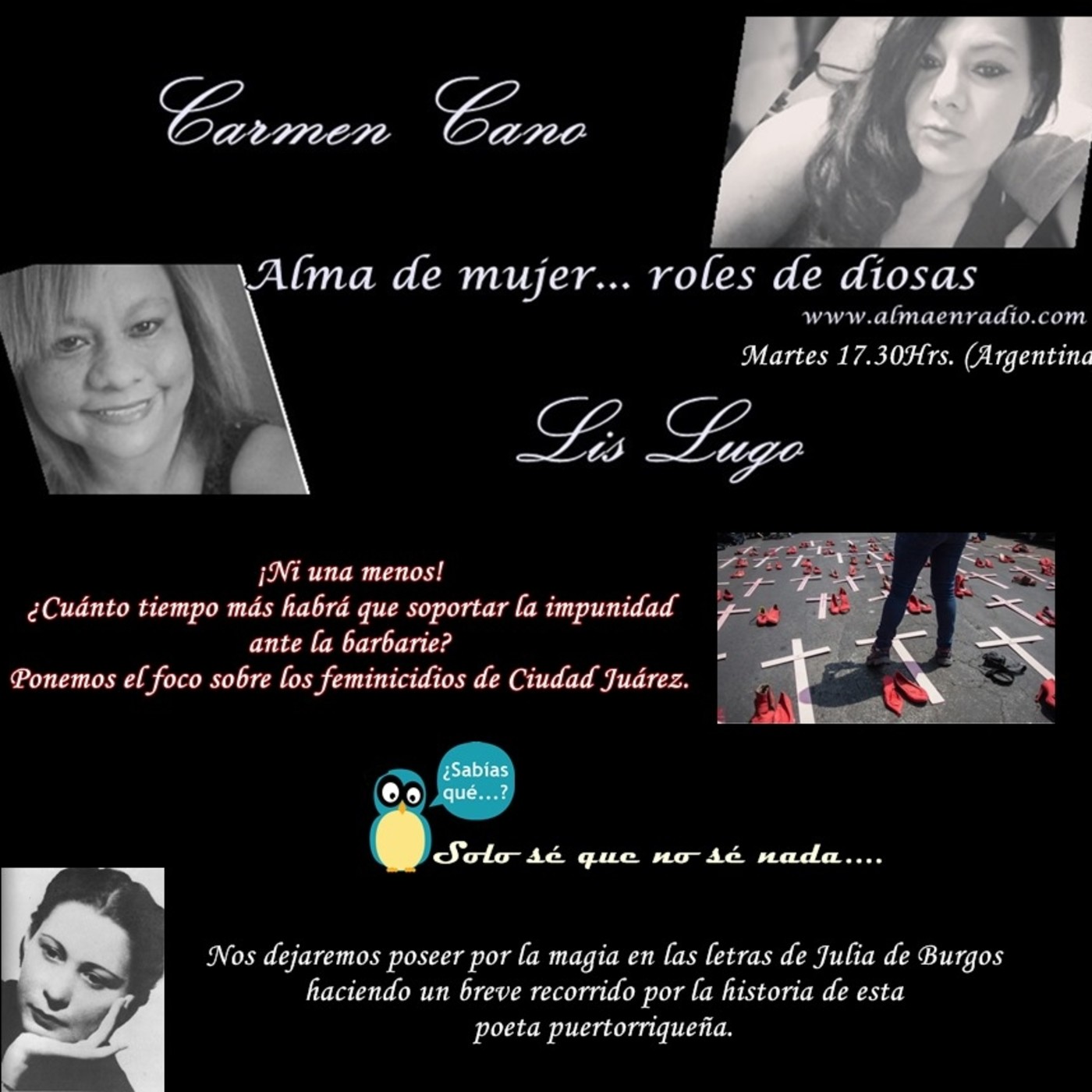 Alma de mujer... roles de Diosas