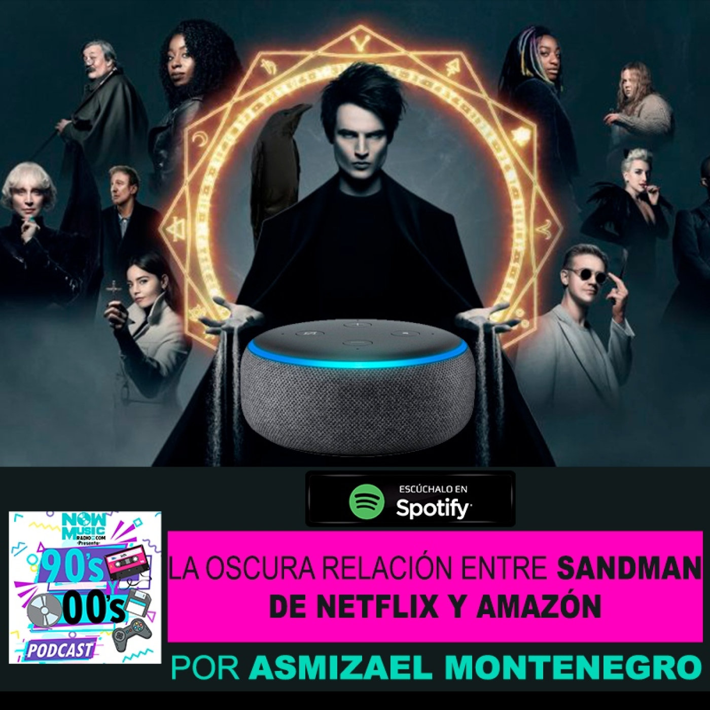 La oscura relación de Sandman de Netflix y Amazon