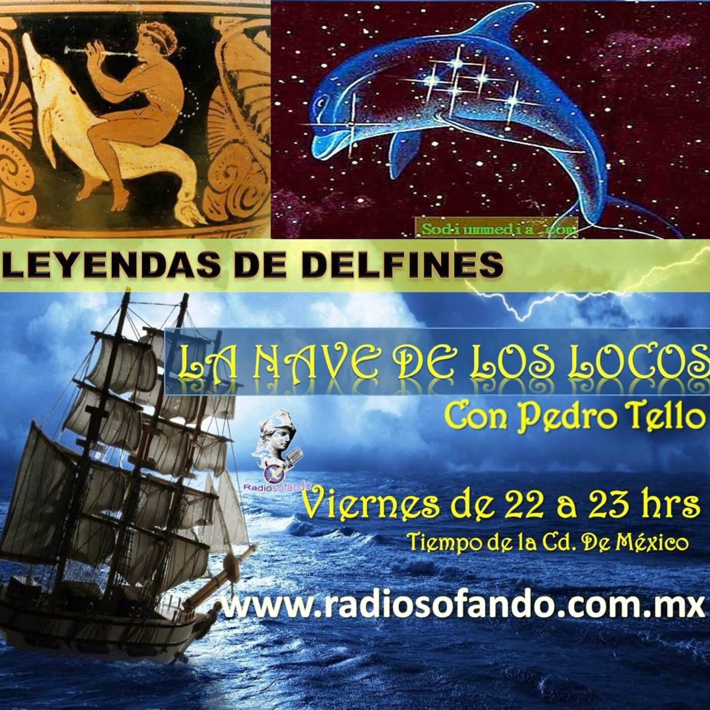 La Nave de los Locos_LEYENDAS DE DELFINES_07-08-20 episode artwork