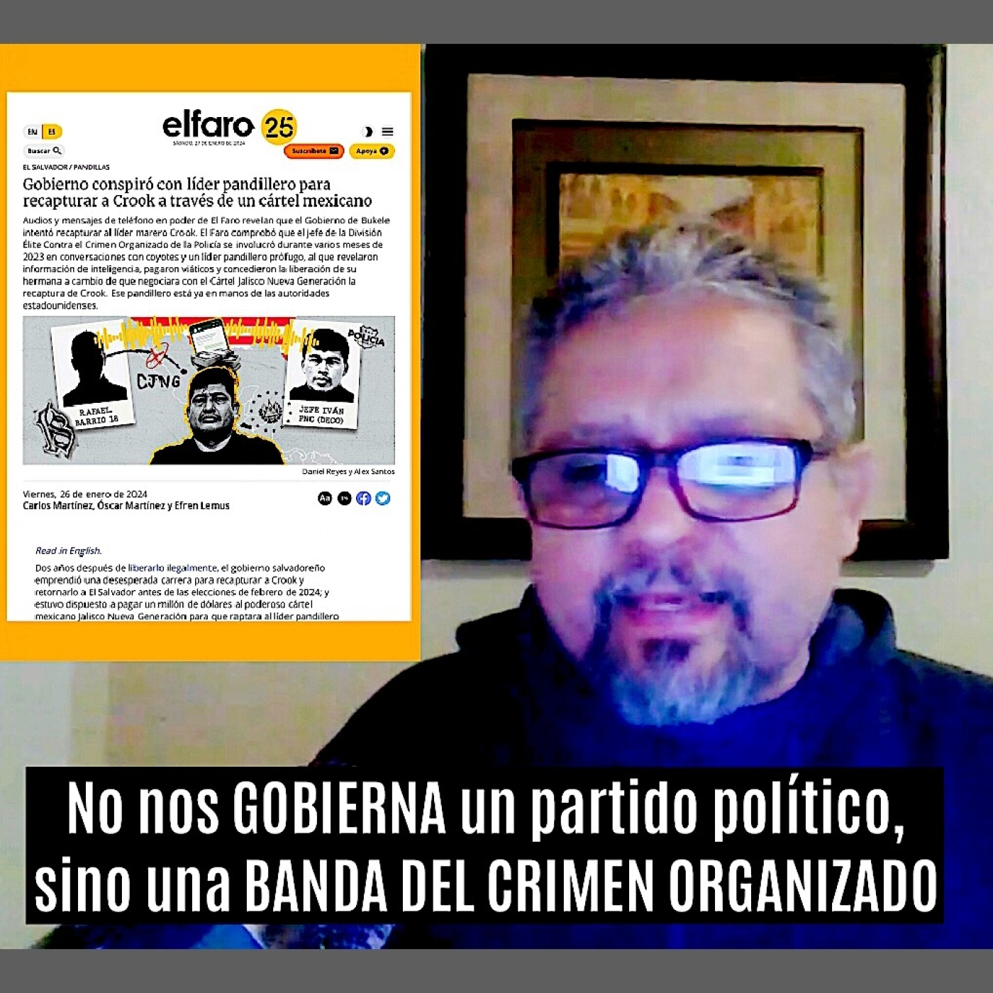 No nos GOBIERNA un partido político, sino una BANDA DEL CRIMEN / César Fuentes episode artwork