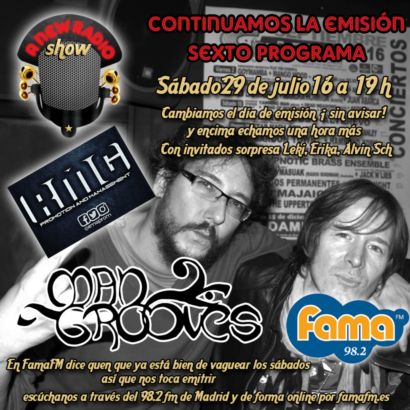A New Radio Show programa 6, 29 de julio 2017 episode artwork