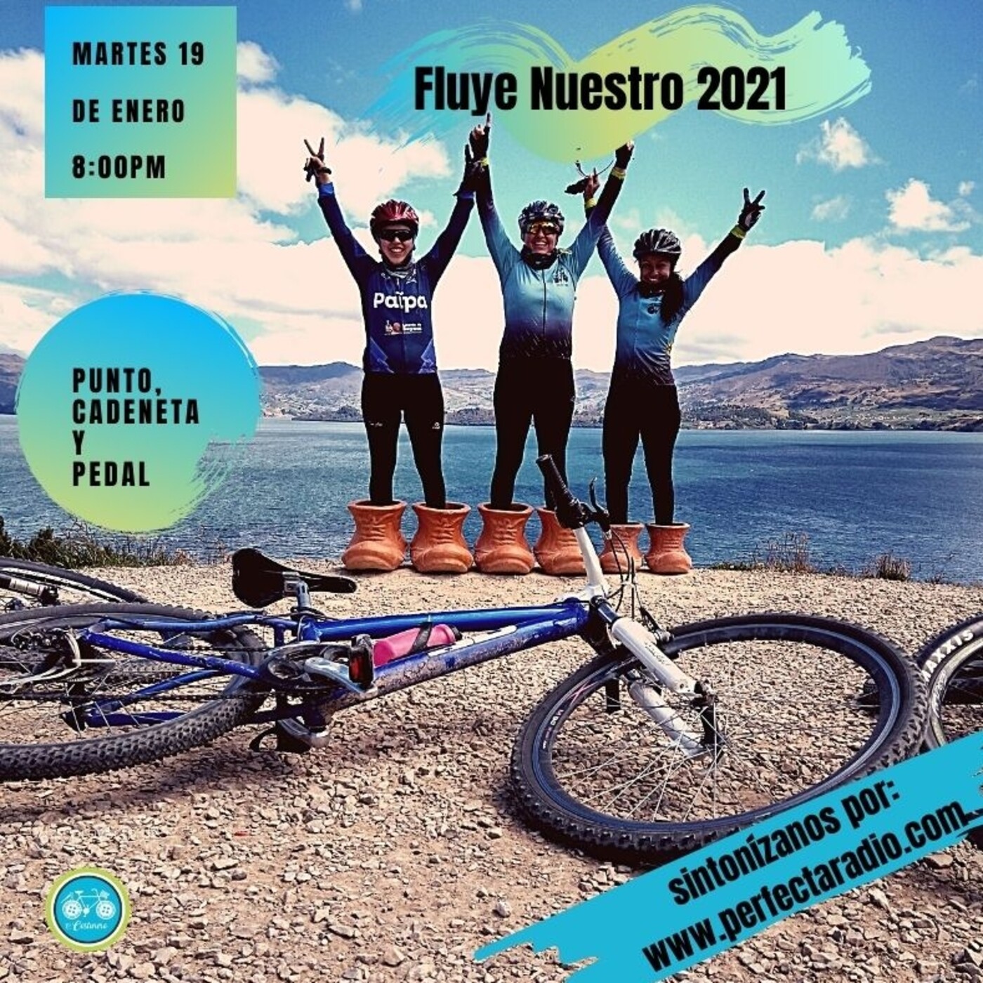 Punto, cadeneta y pedal