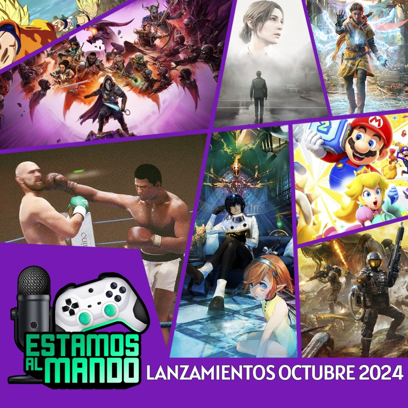 EAM 7-13 -Lanzamientos- Los juegos de Octubre de 2024