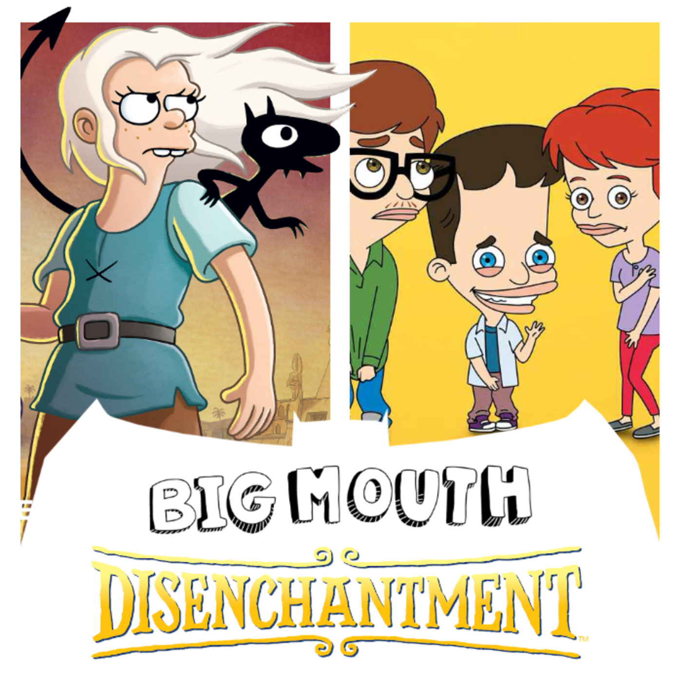 Batseñales - T06E02 (Desencanto T02, Big Mouth T03)