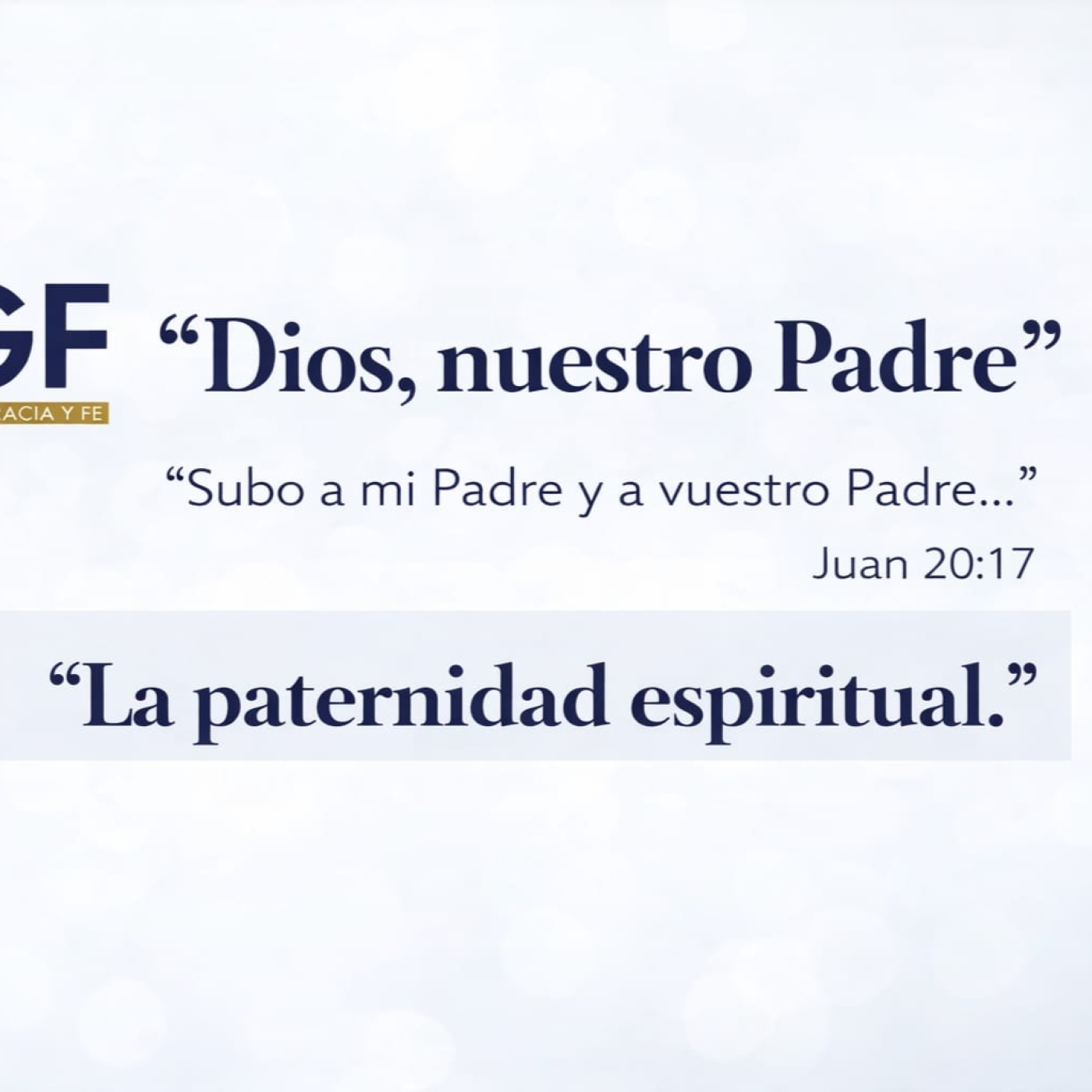 La paternidad espiritual (Dios, nuestro Padre 3) - Pastor Kenneth Solà episode artwork