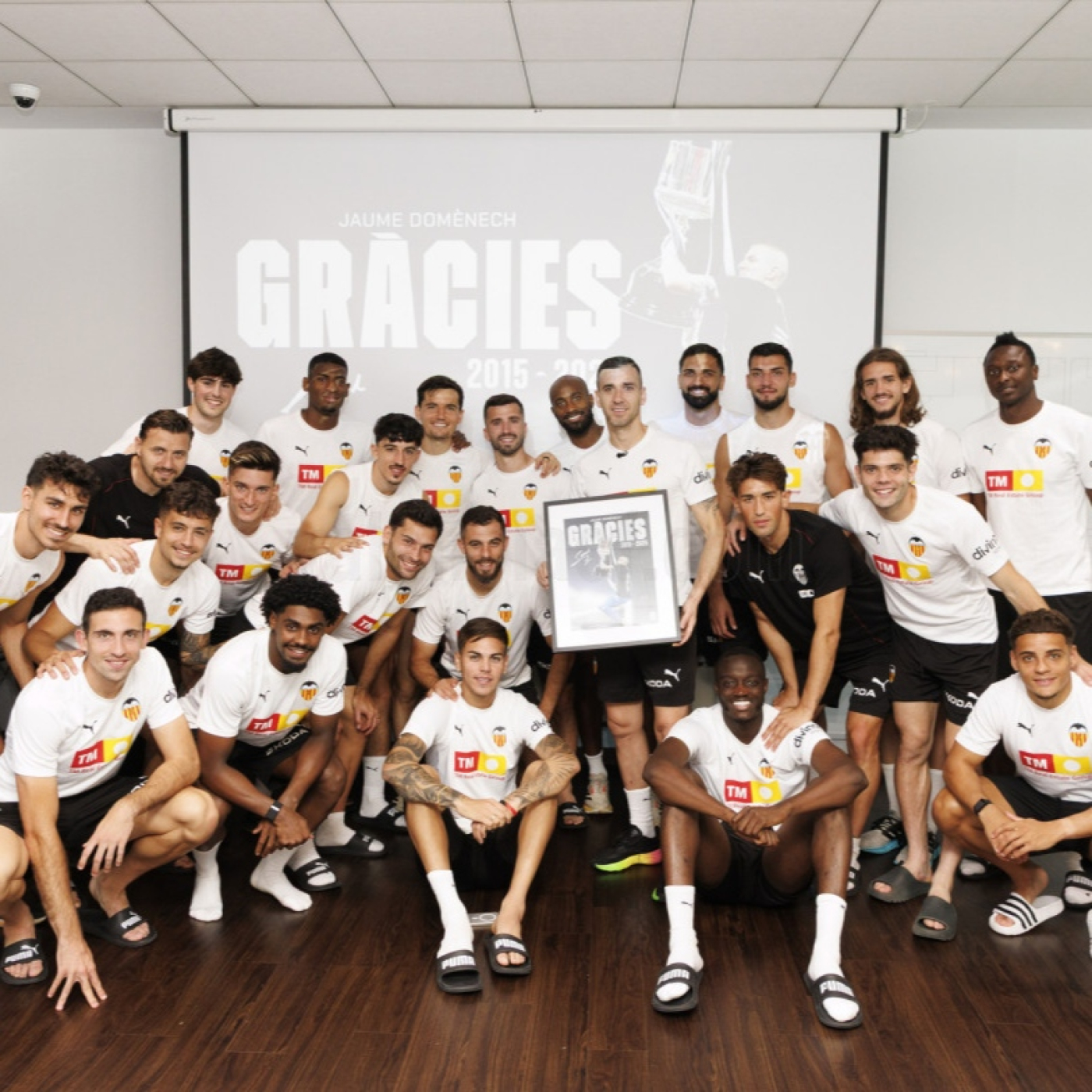 Rueda de prensa de Jaume Domenech despedida