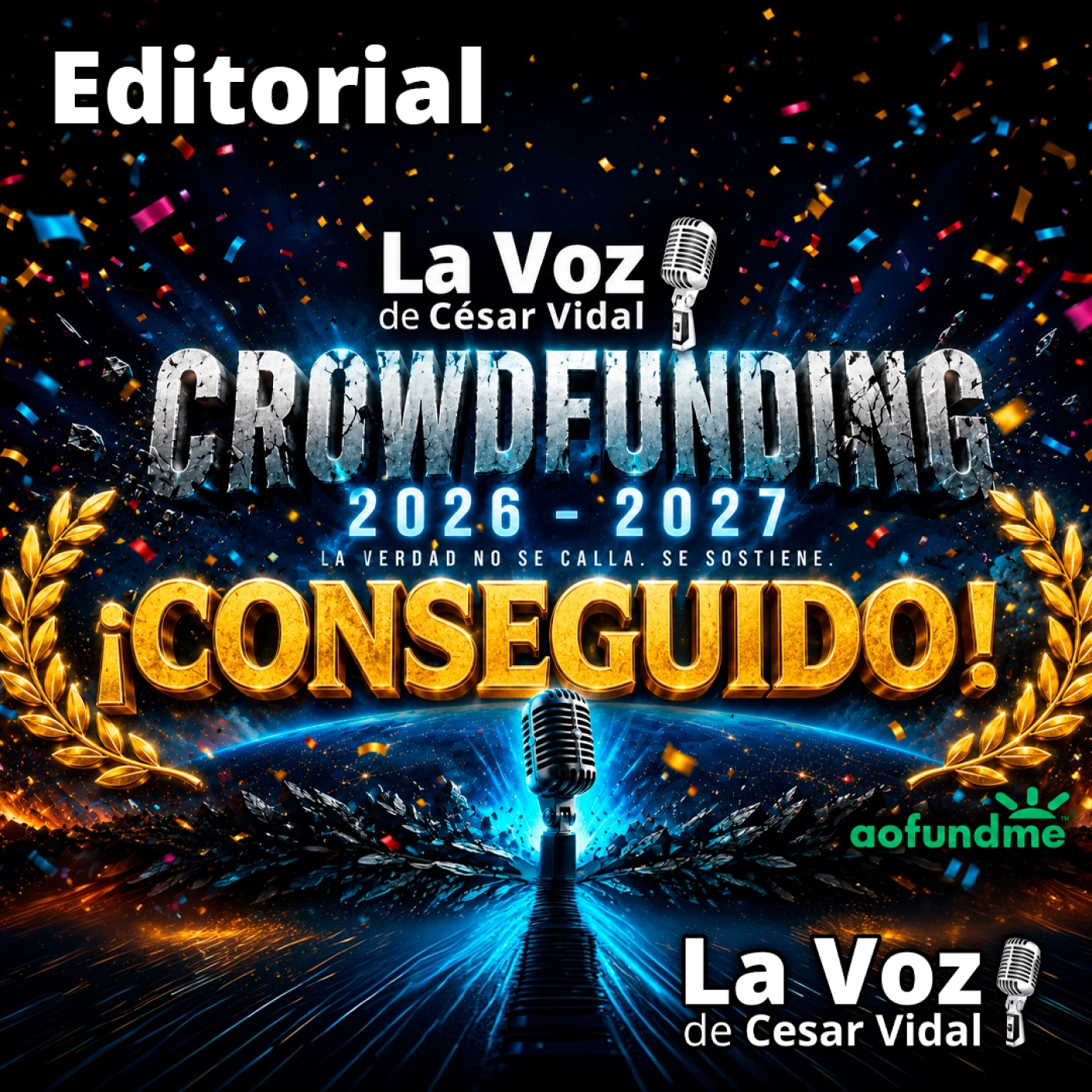 Editorial: Veni, Vidi, Vici: Crowdfunding conseguido en 5 días - 18/06/26 episode artwork