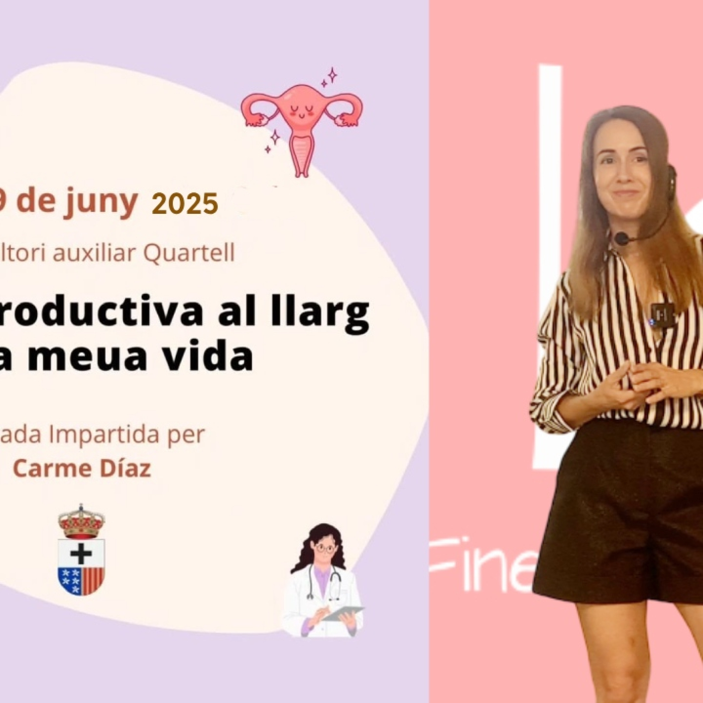 Coneixes la teua salut sexual i reproductiva? escolta a la ginecòloga de Quartell Carme Díaz