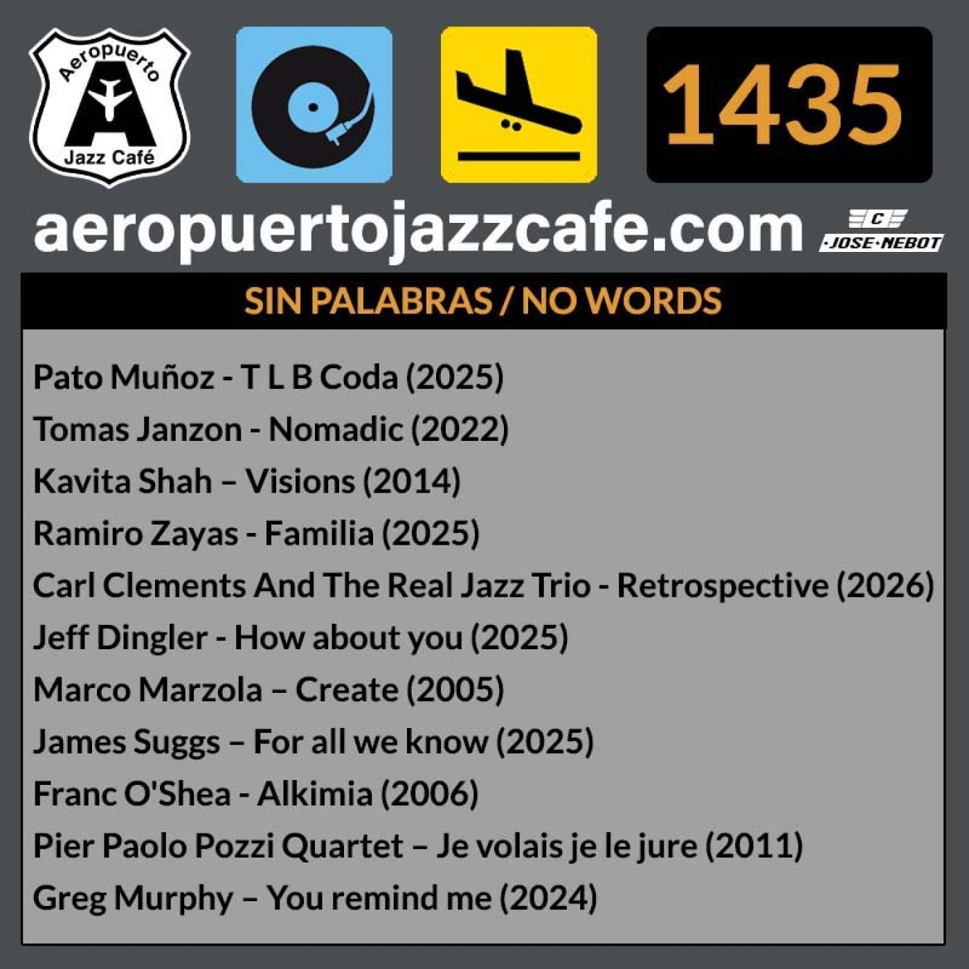 Aeropuerto Jazz Café 1435 episode artwork