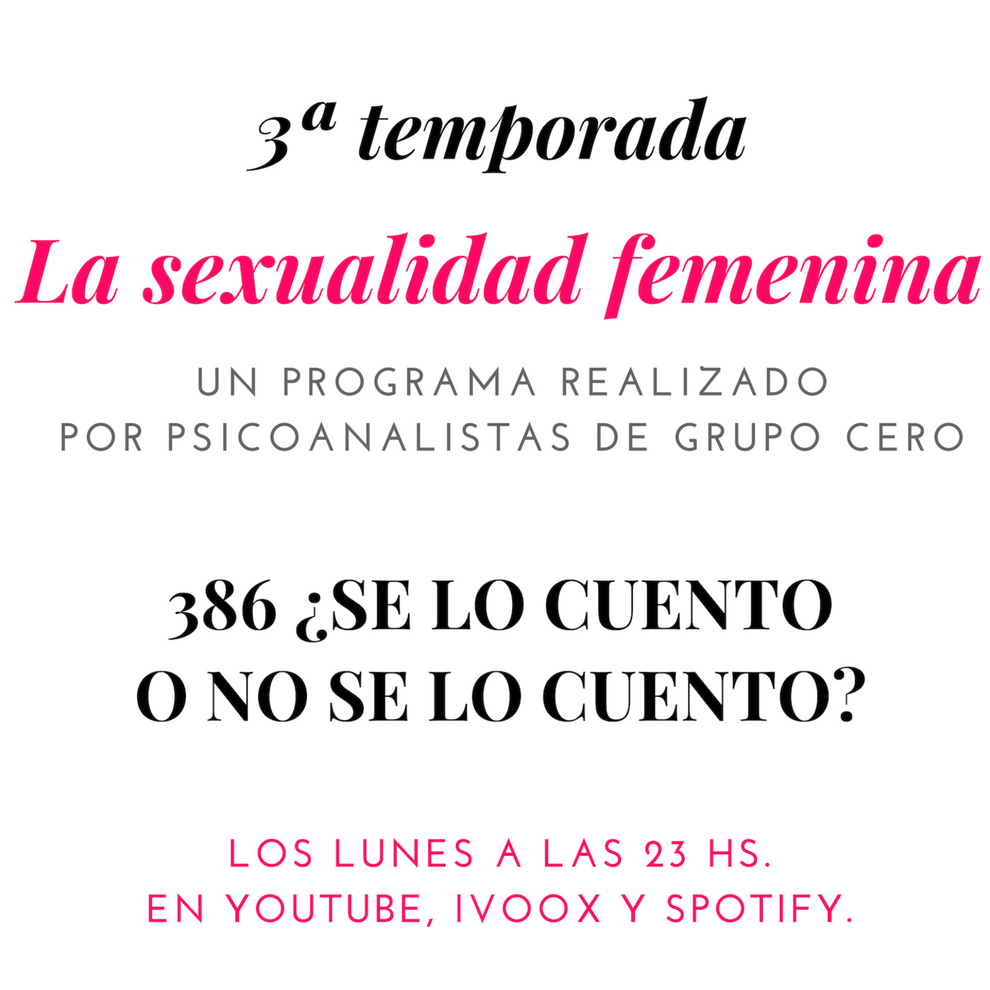 La sexualidad femenina radio.