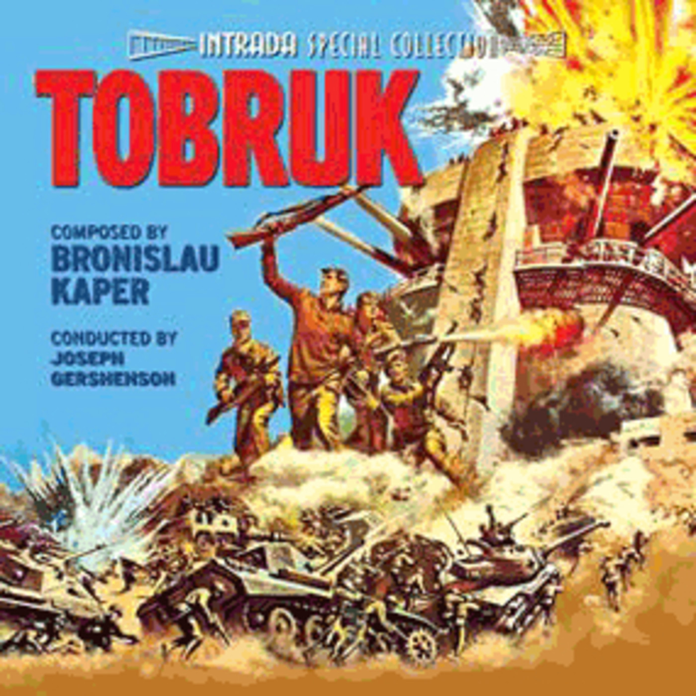 'Tobruk', (1967), Bronislau Kaper episode artwork