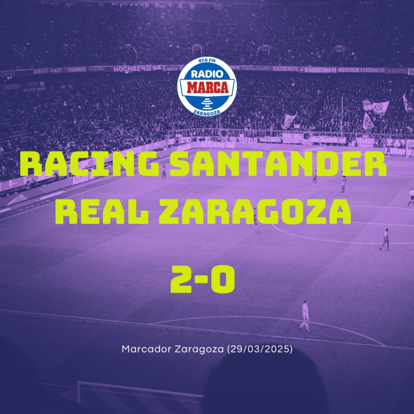29-03-2025 - Marcador Zaragoza Partido episode artwork