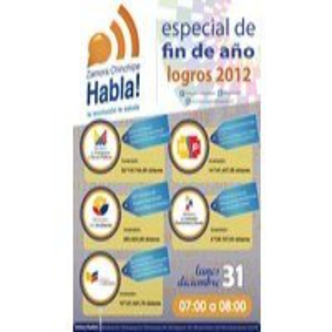 Programa Zamora Chinchipe Habla - Emision Especial de Fin de Año