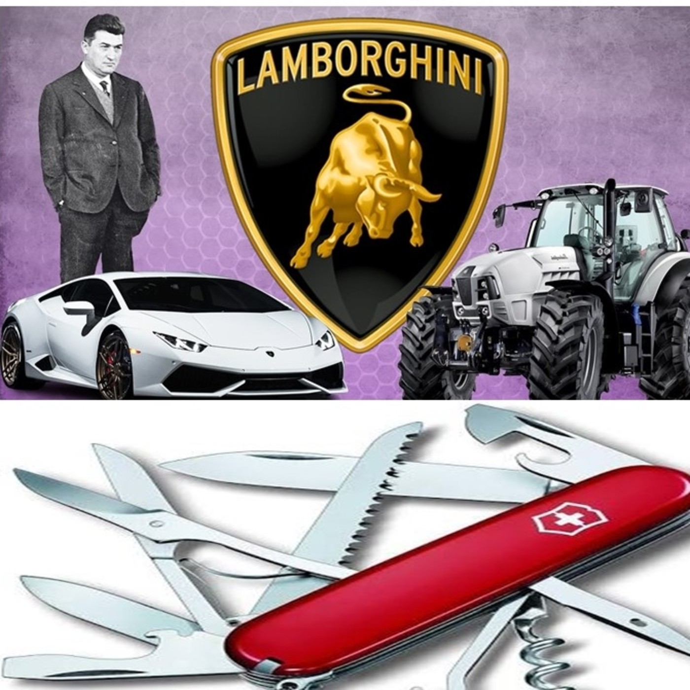 SERIE "GRANDES PIQUES EMPRESARIALES" (3) : LAMBORGHINI Y LAS NAVAJAS SUIZAS episode artwork