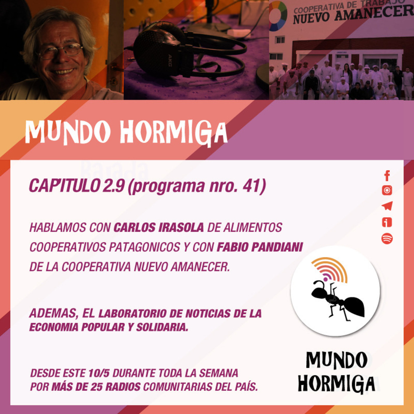 Mundo Hormiga 10 de mayo - Bloque 01 episode artwork