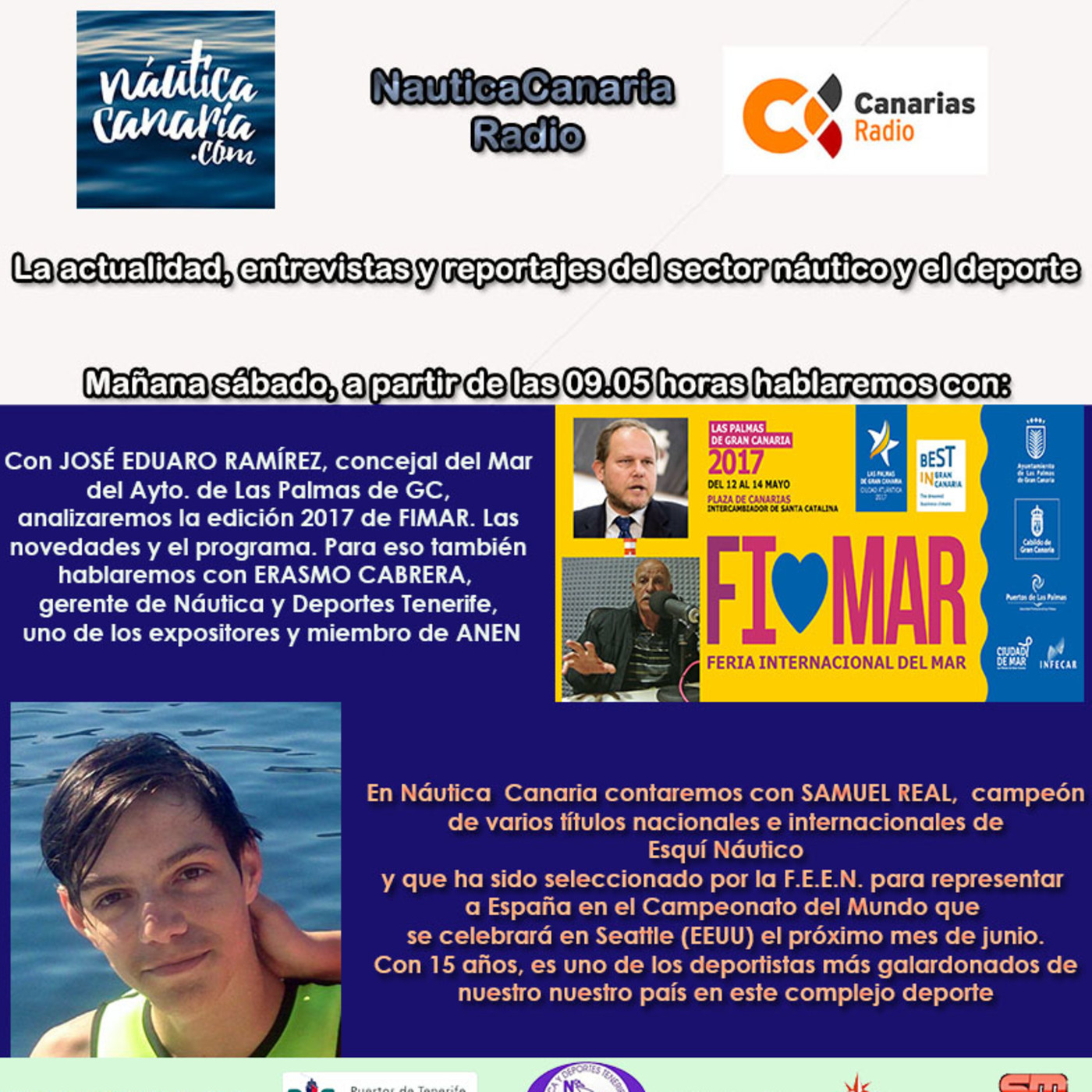 Náutica Canaria Radio.- Canarias Radio-La Autonómica. Programa emitido 6.MAYO.2017 episode artwork
