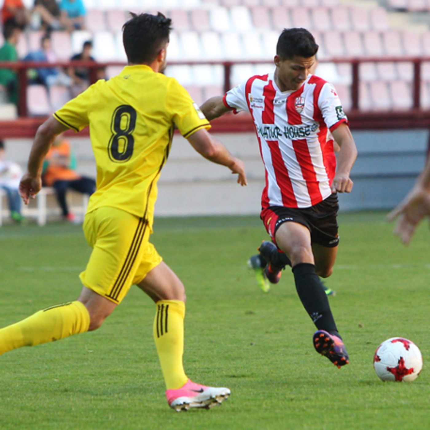Gol en Las Gaunas