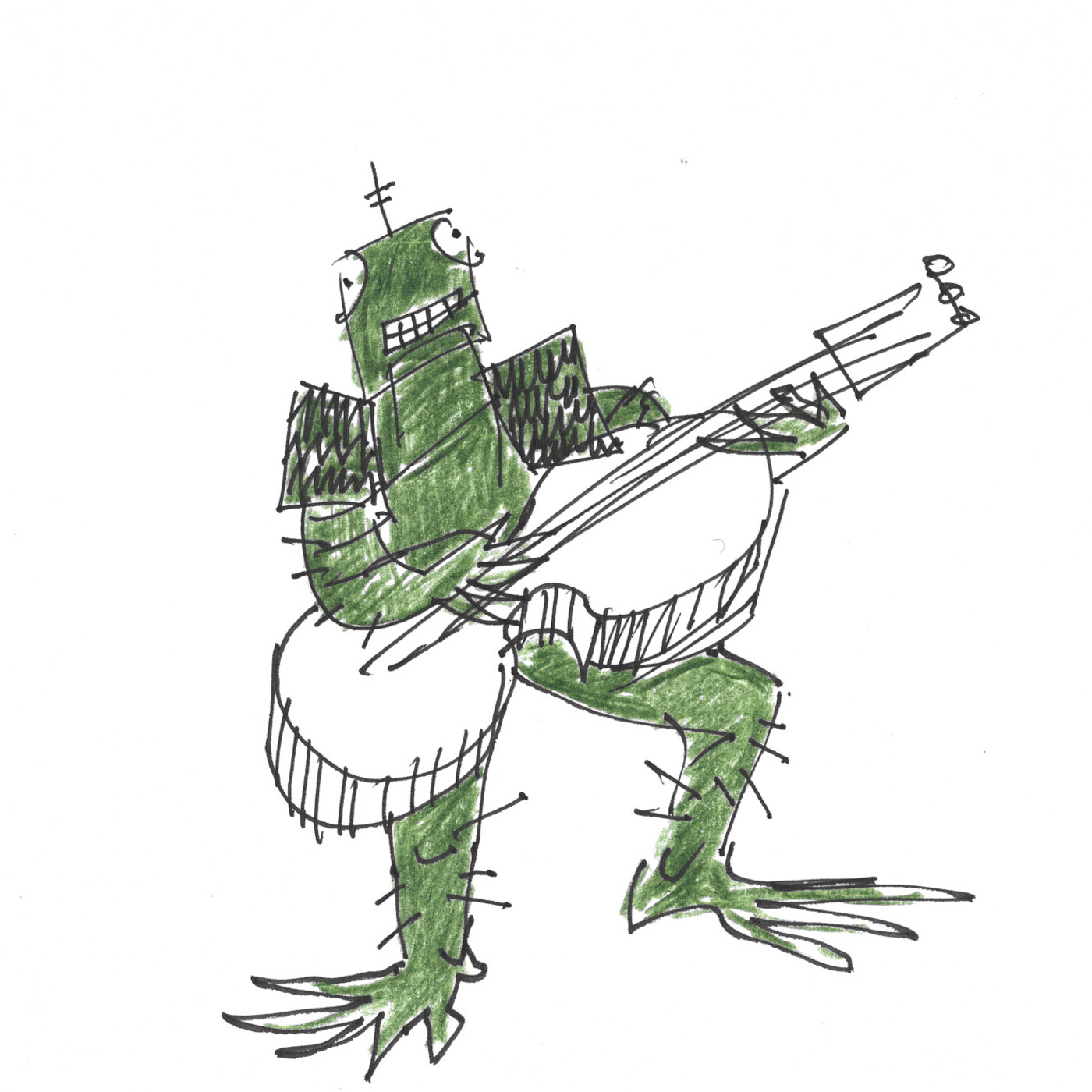 Marcianos que nos tocan las guitarras