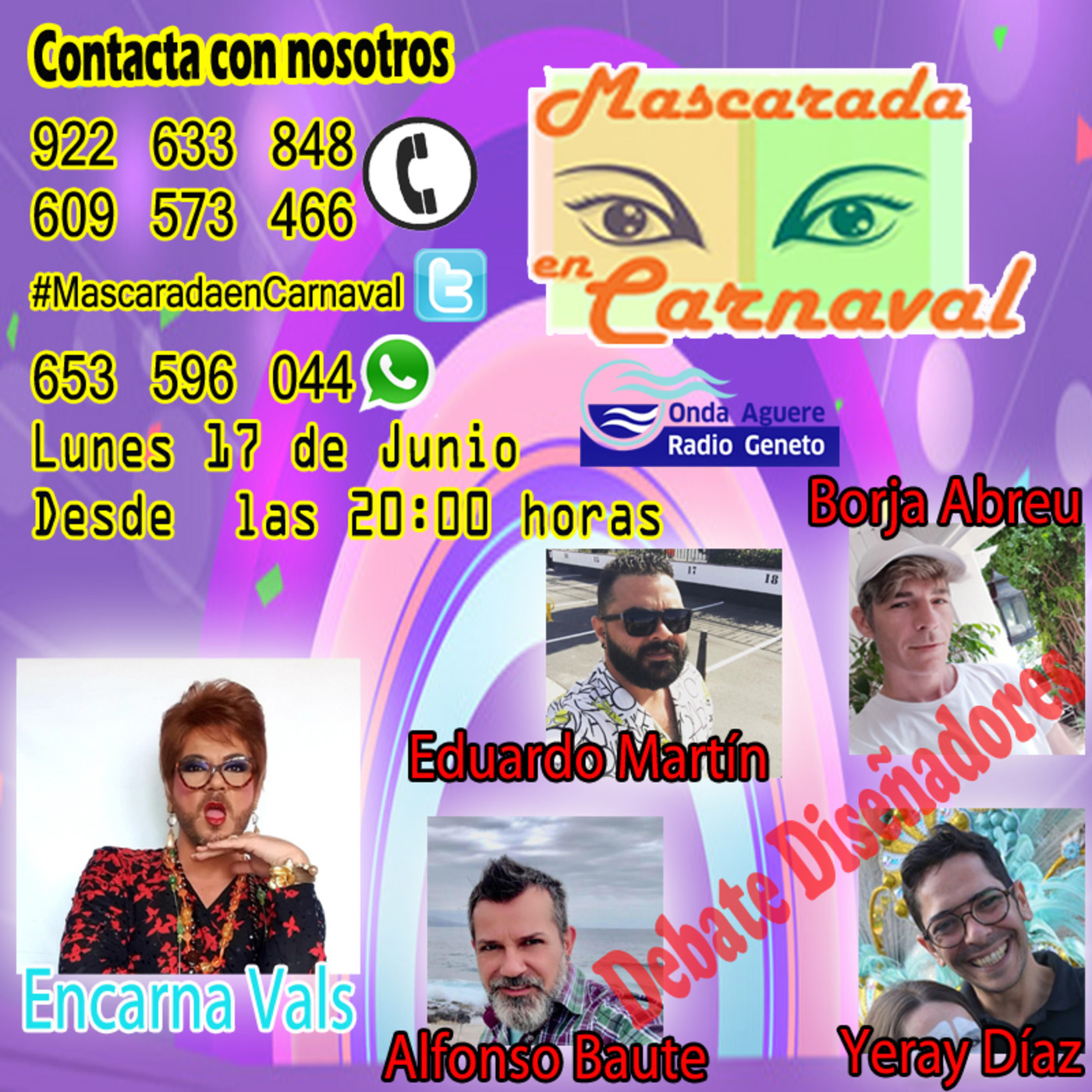 Enmascárate en Carnaval