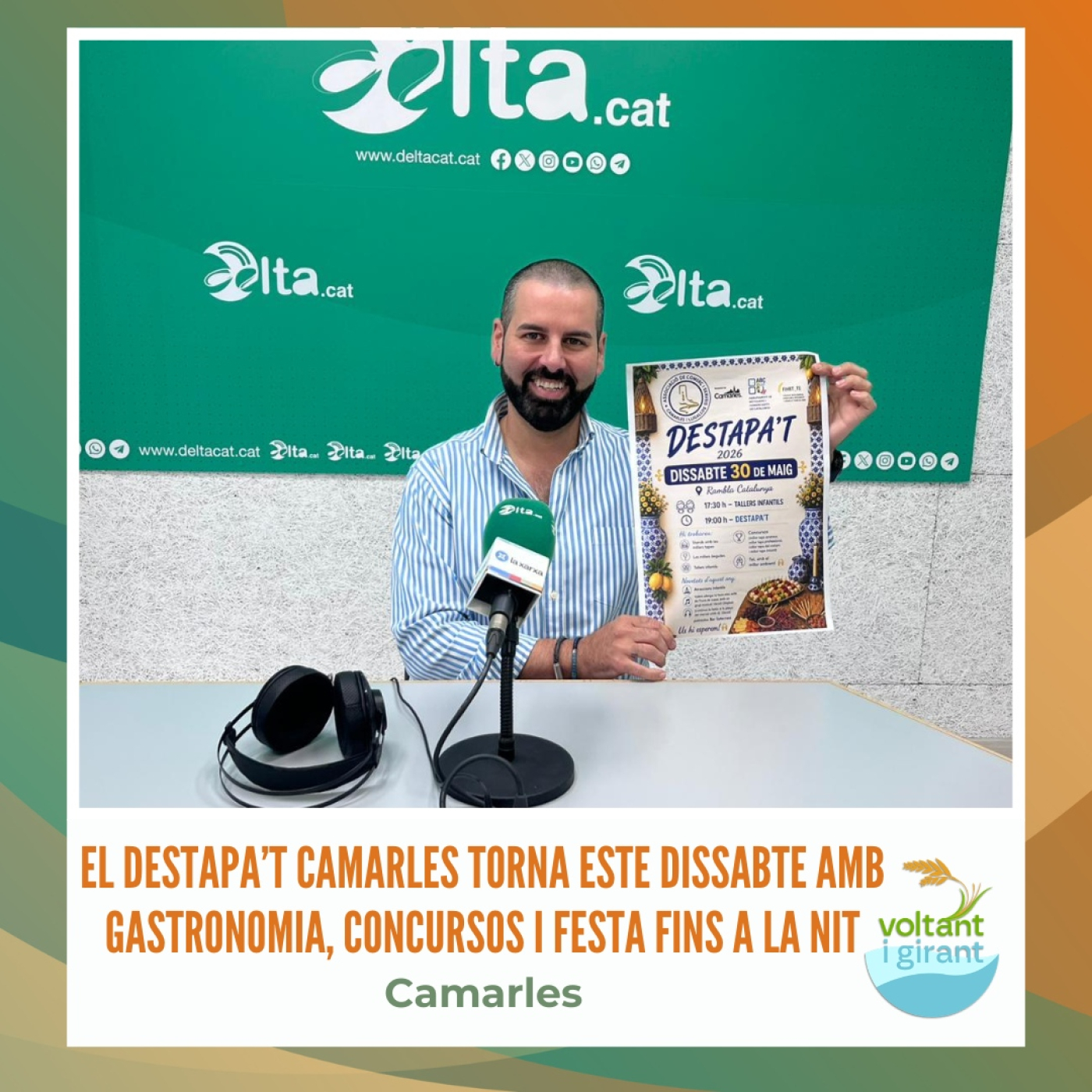 El Destapa’t Camarles torna este dissabte amb gastronomia, concursos i festa fins a la nit episode artwork