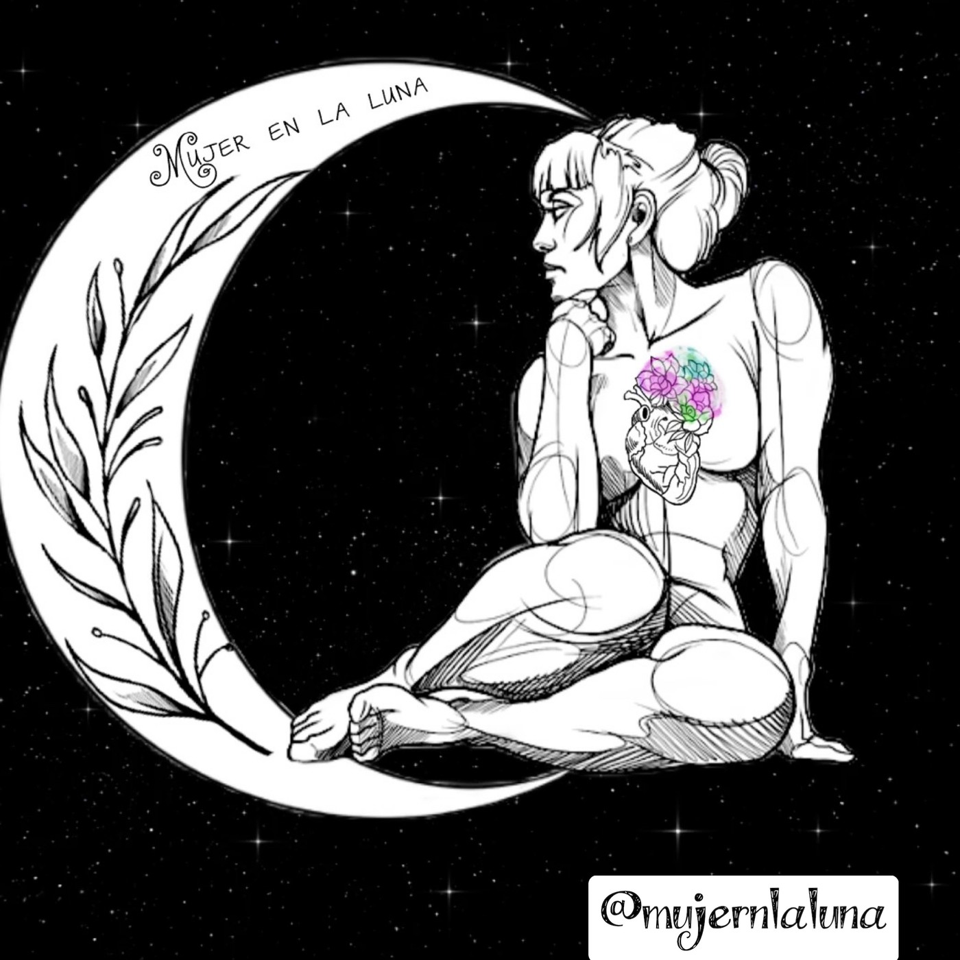 Mujer en la Luna