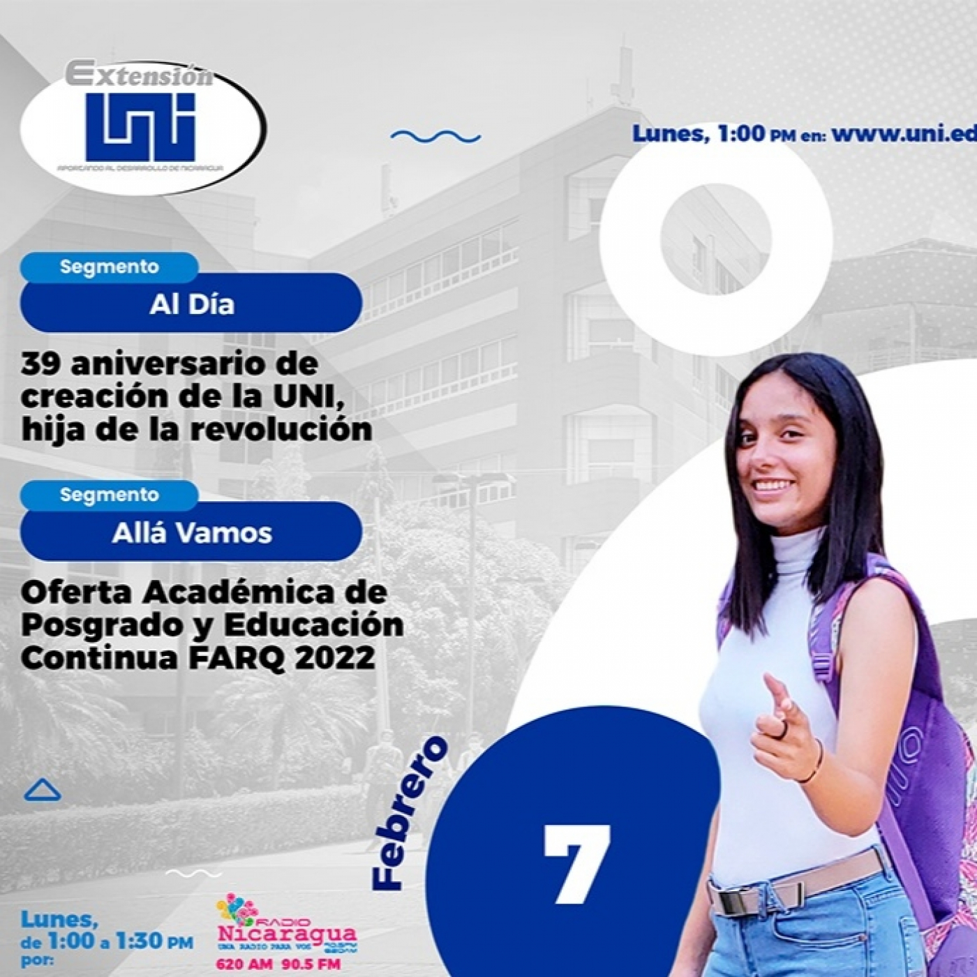 Extensión UNI #295 - 07 de febrero 2022. episode artwork